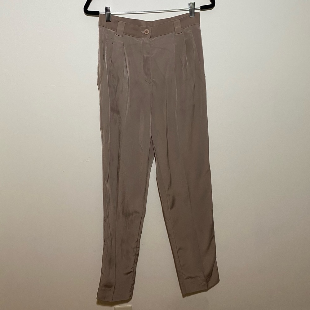 American Apparel pleated pants